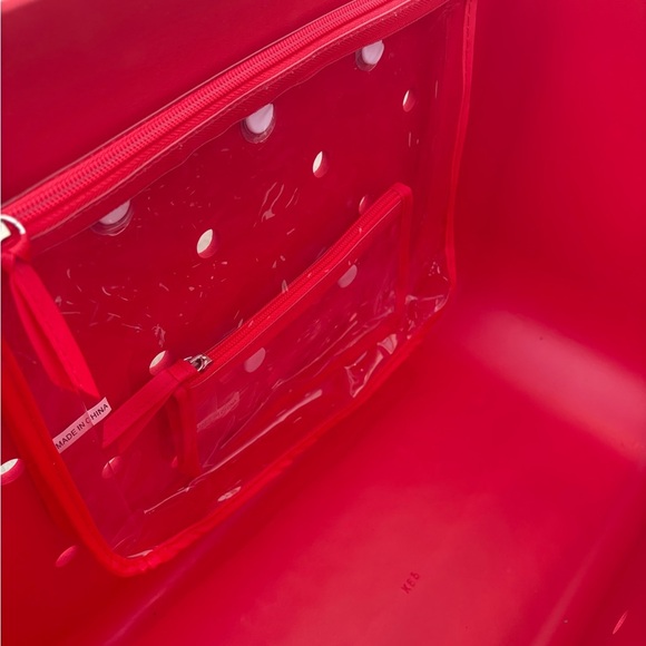 Bogg Bag Original Bullseye Tote Bag - Red NEW - Picture 5 of 6